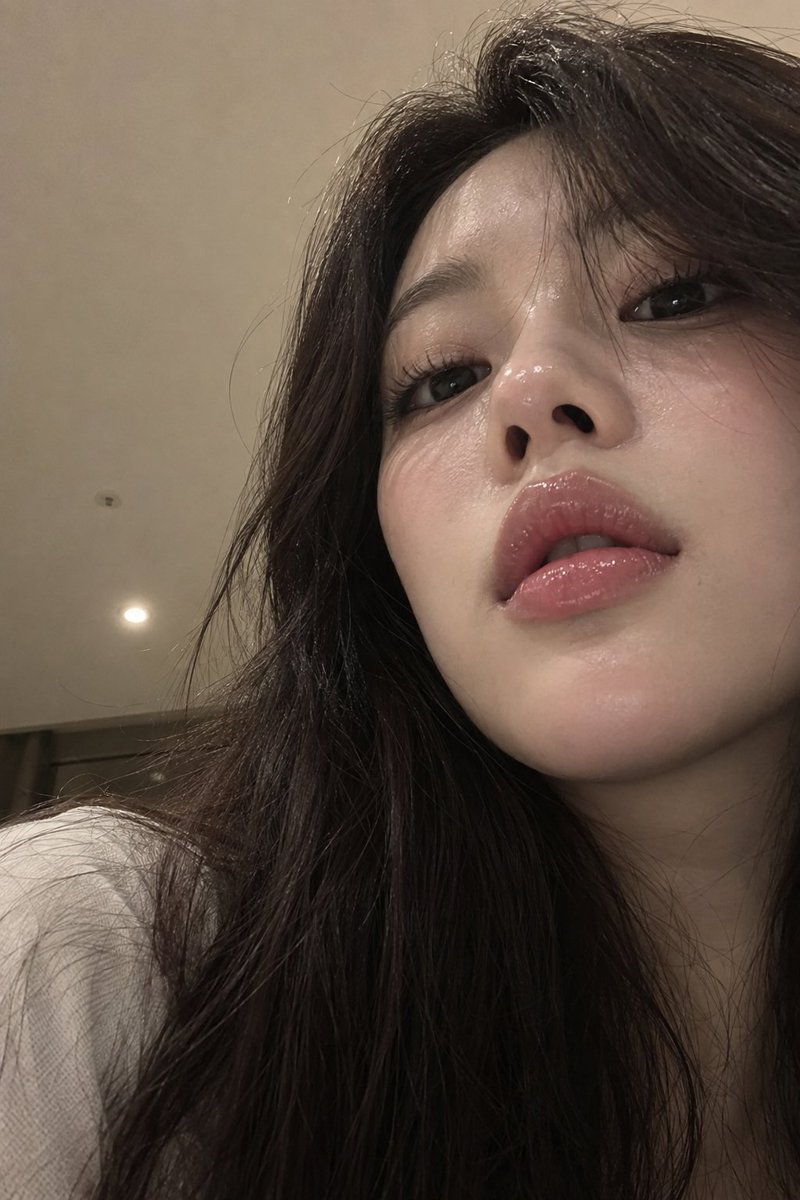 Low Angle Glass Skin Portrait Prompt