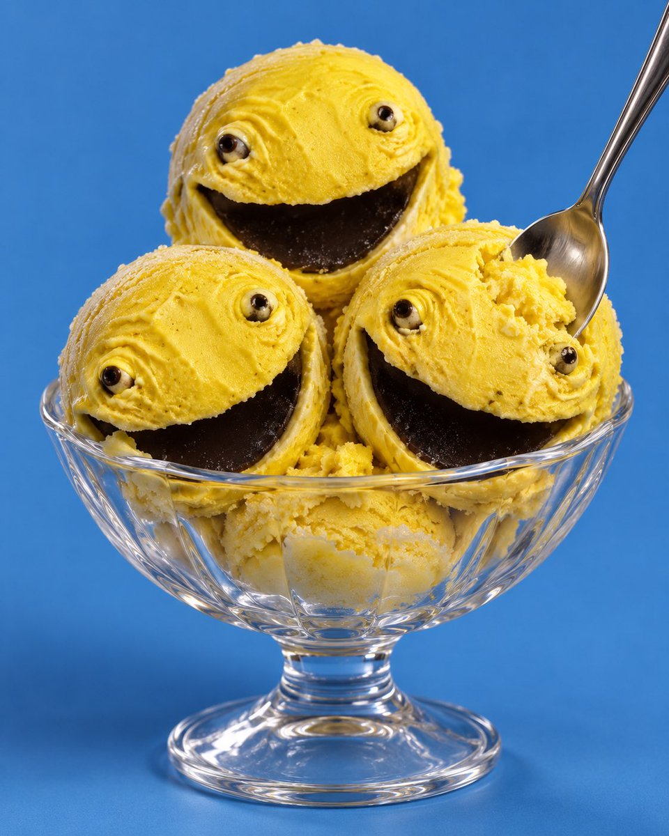 Happy Lemon Ice Cream Scoops