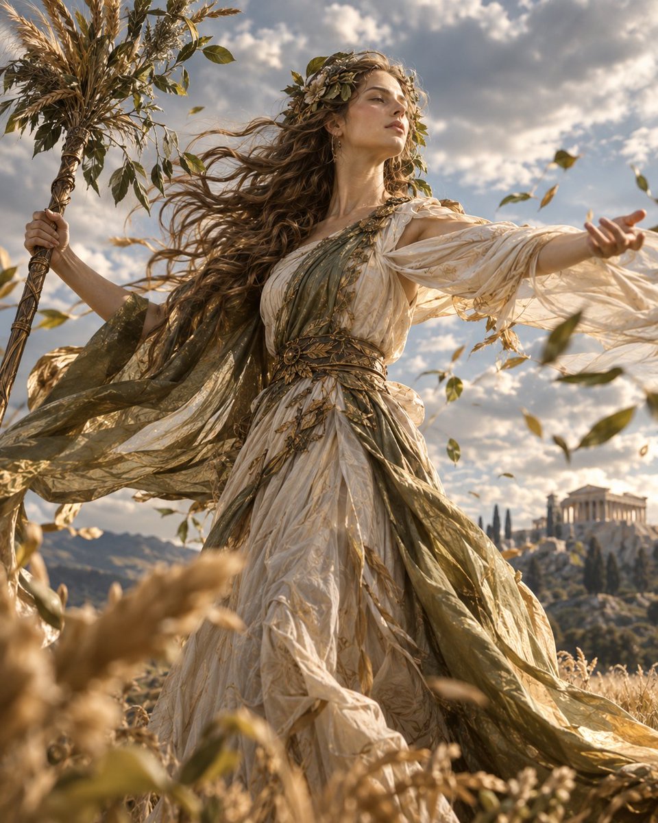Demeter Goddess Portrait