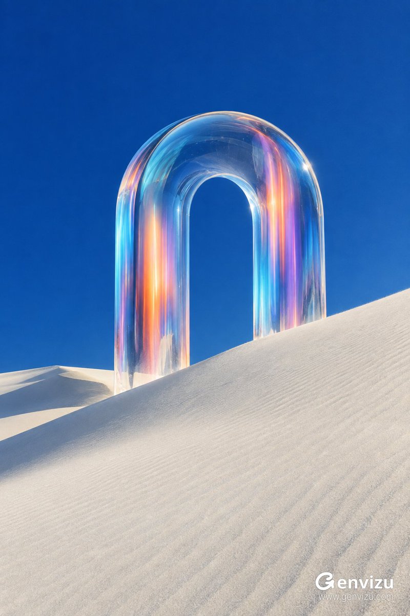 Acidic U-Shaped Arch Art