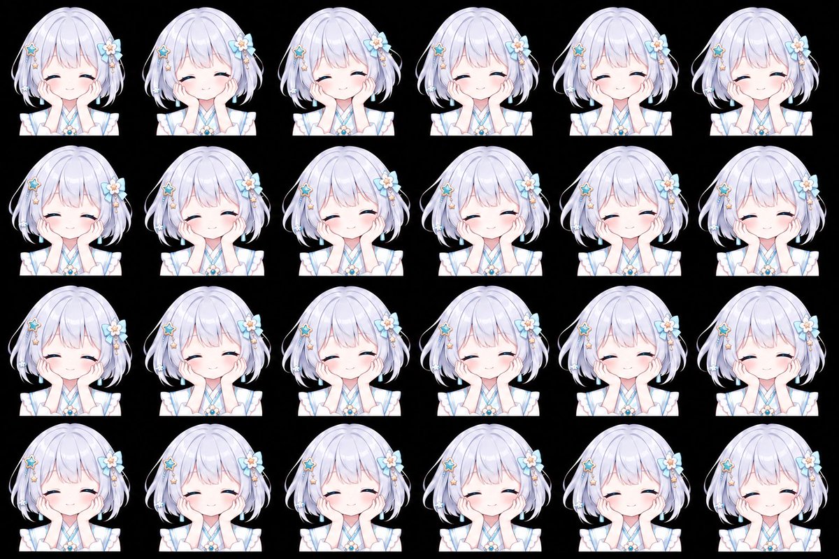 Anime Girl Sprite Sheet Animation