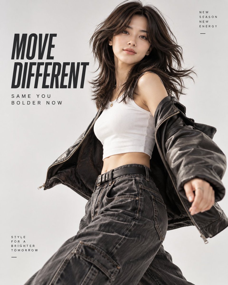 Energetic Fashion Ad Prompt