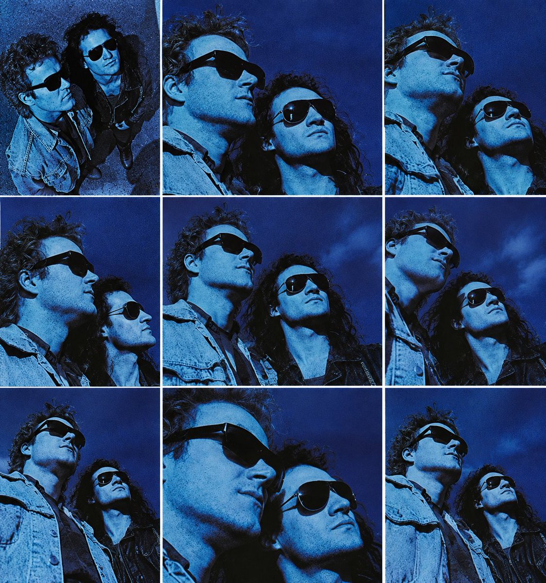 Blue Rock Album Contact Sheet example