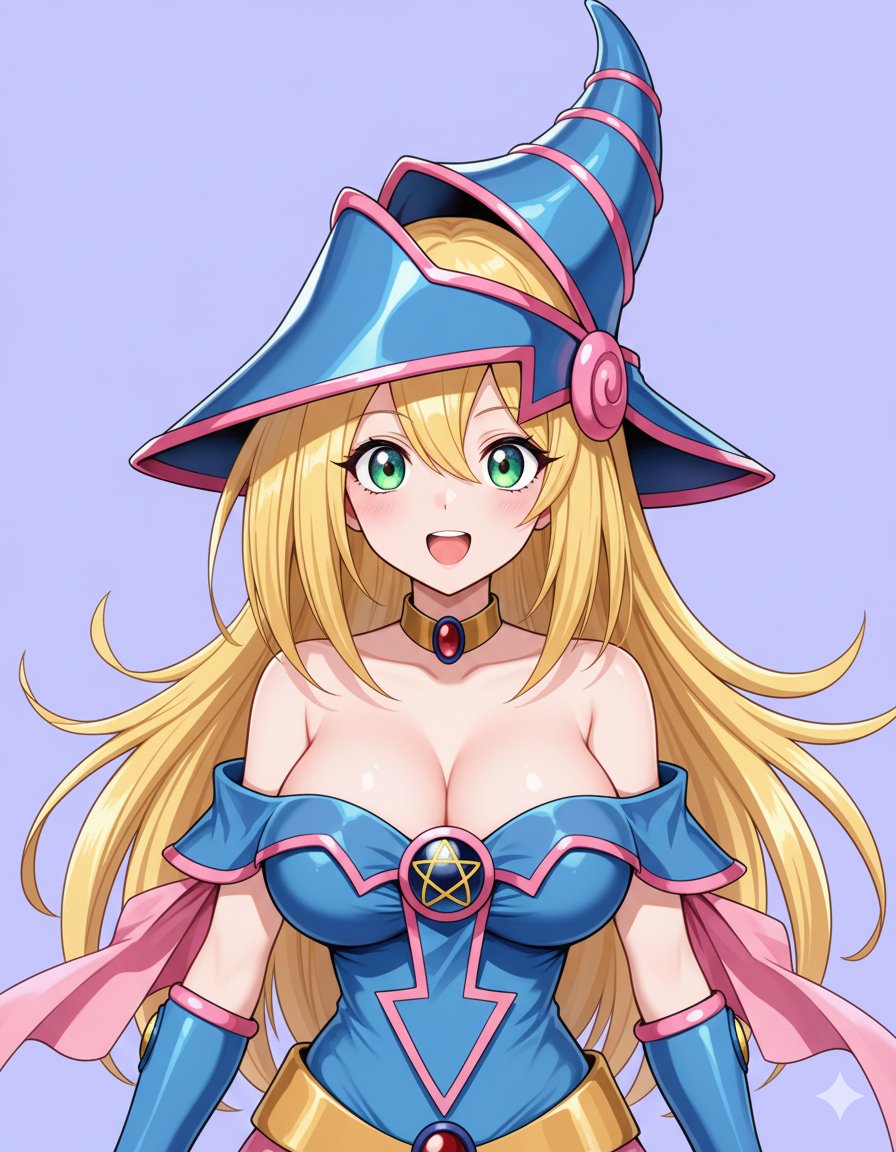 Anime Wizard Girl VTuber Portrait