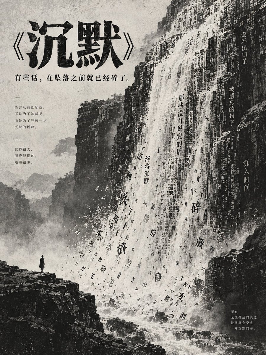 Chinese Narrative River Poster example