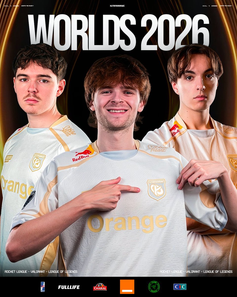 Esports Team Poster WORLDS 2026 example