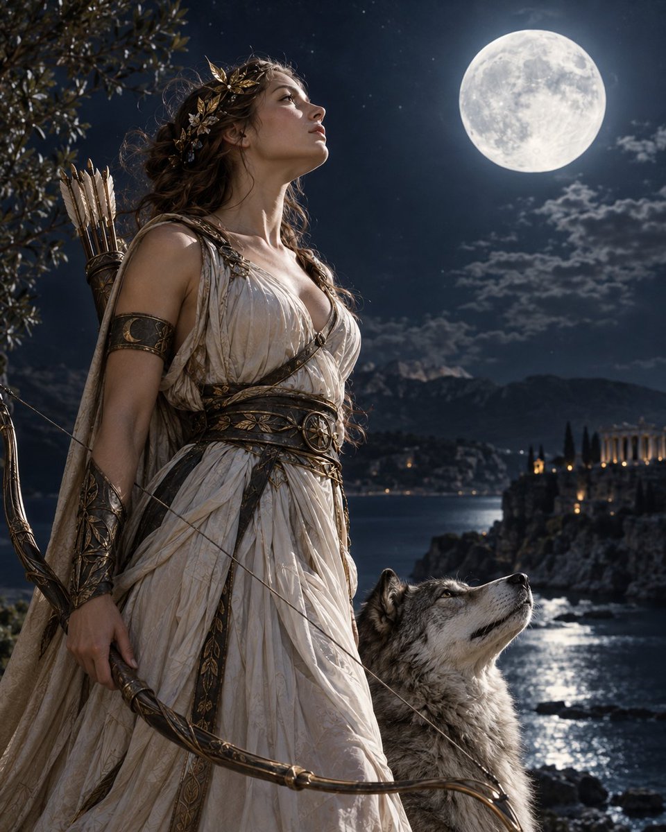 Artemis Goddess Portrait