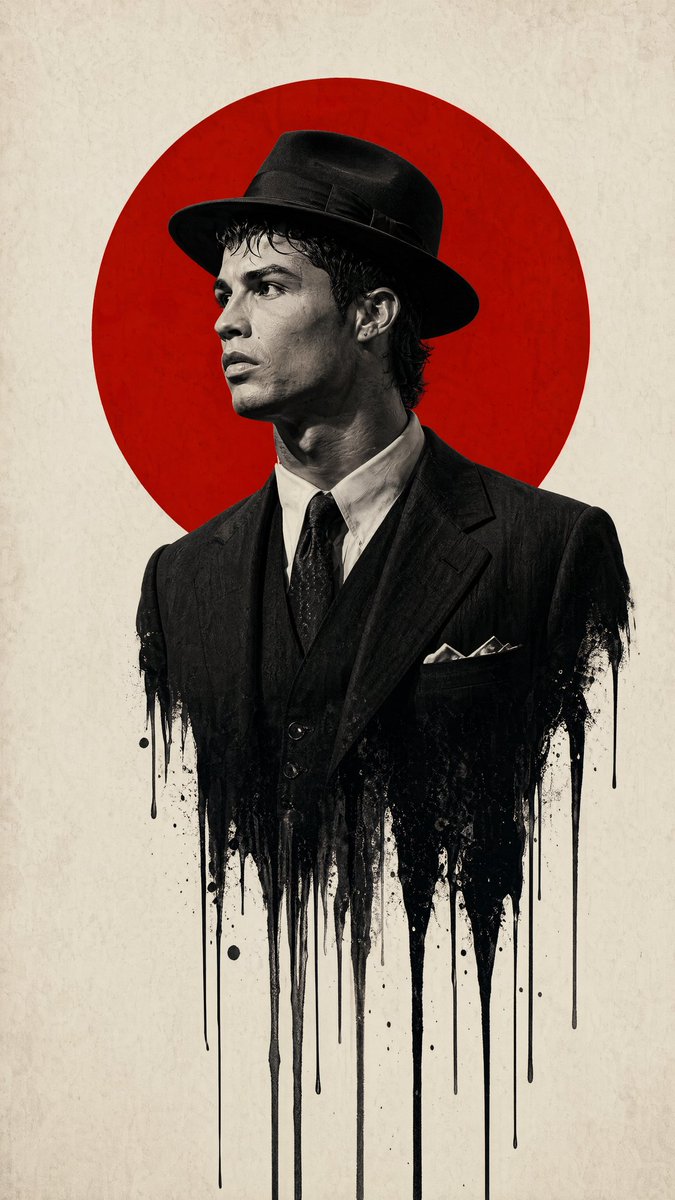 Minimalist Film Noir Poster example