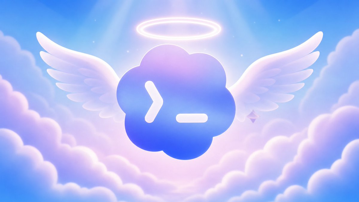 Angelic Cloud Terminal Icon example