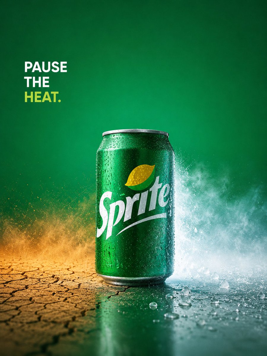Sprite Pause the Heat Ad