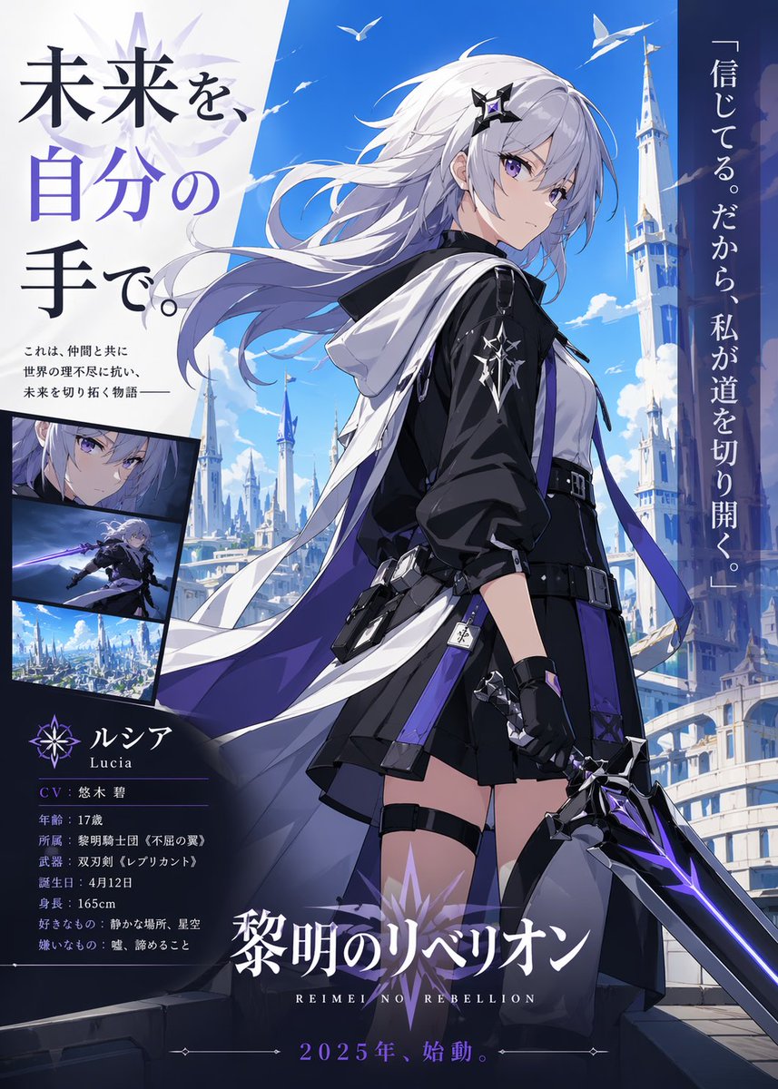 Anime Heroine Promo Poster example