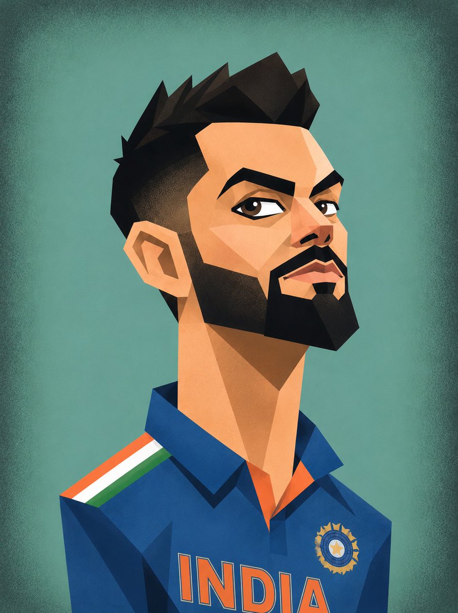 Cubist Vector Caricature Portraits