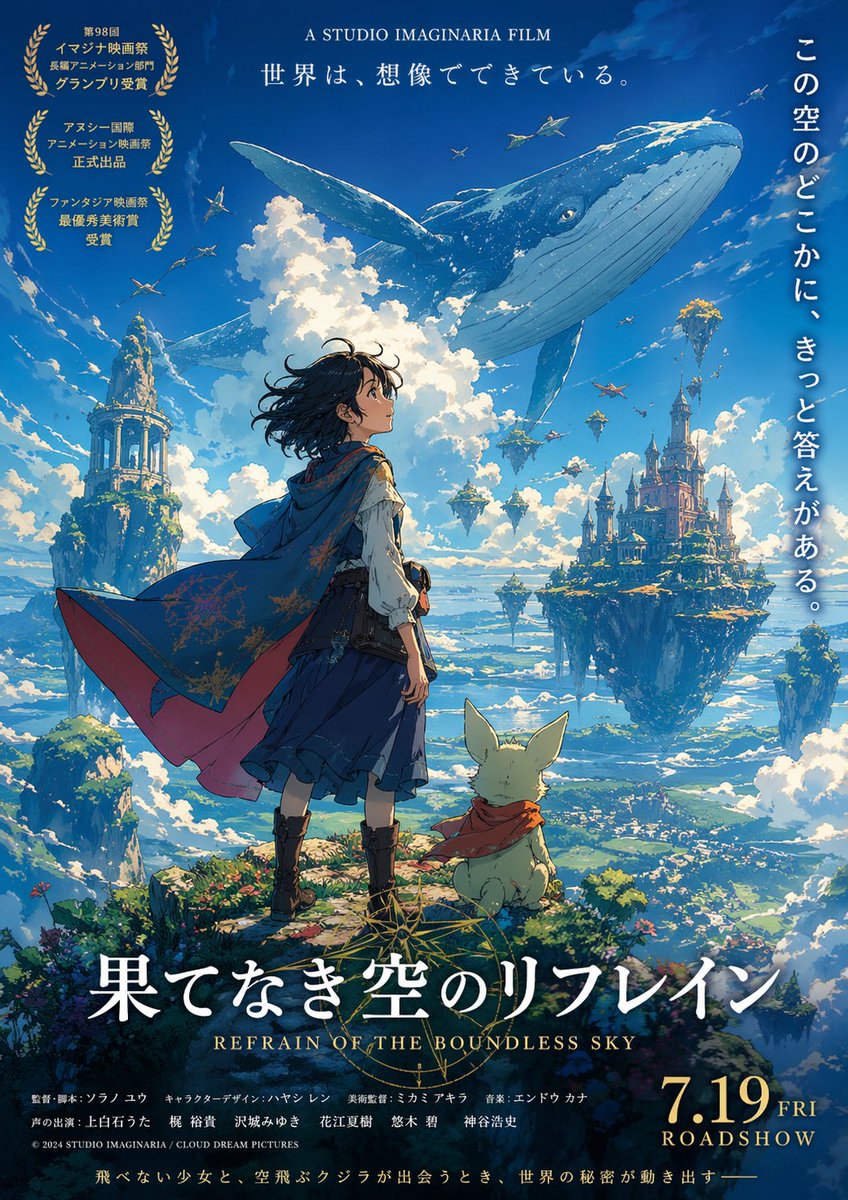 Anime Film Poster Generator example