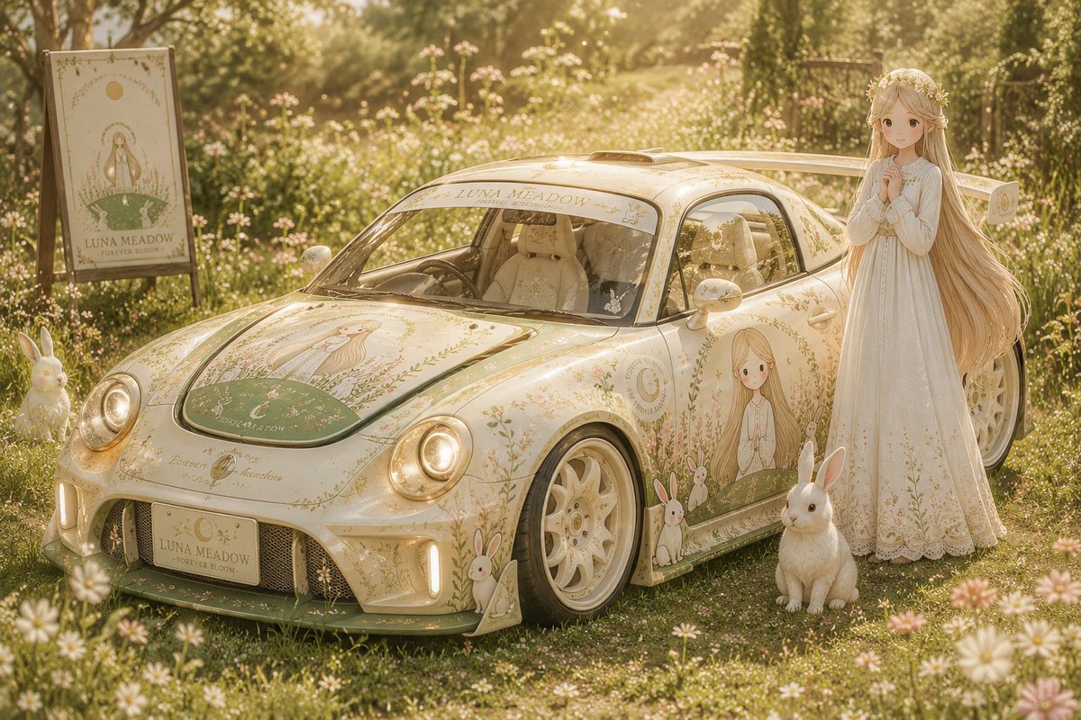 Fictional Japanese Itasha Vehicle Generator example