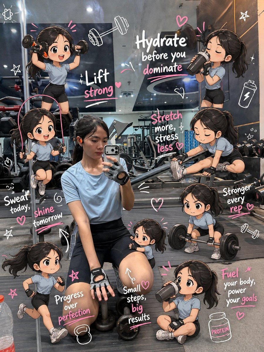 Chibi Mini Versions Photo Edit example