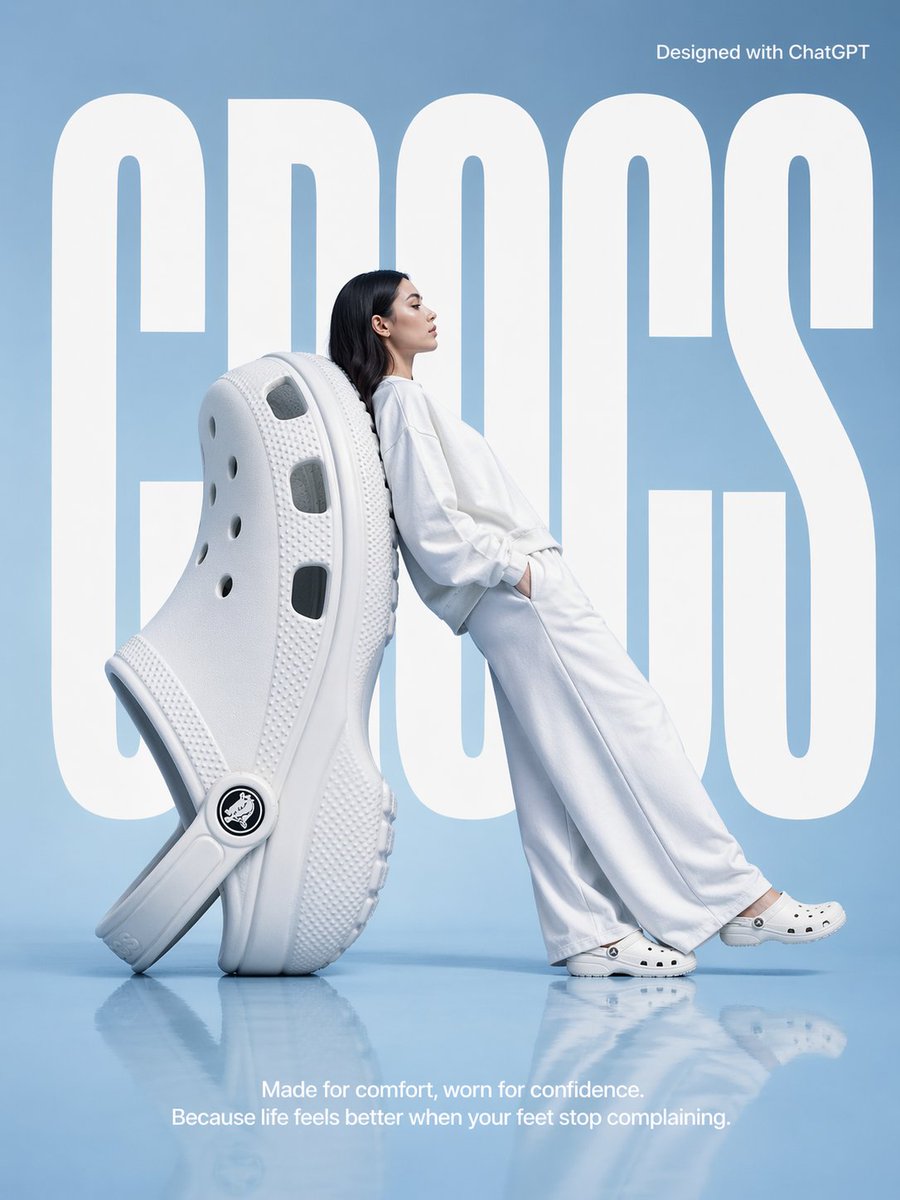 Surrealist Fashion Brand Poster example