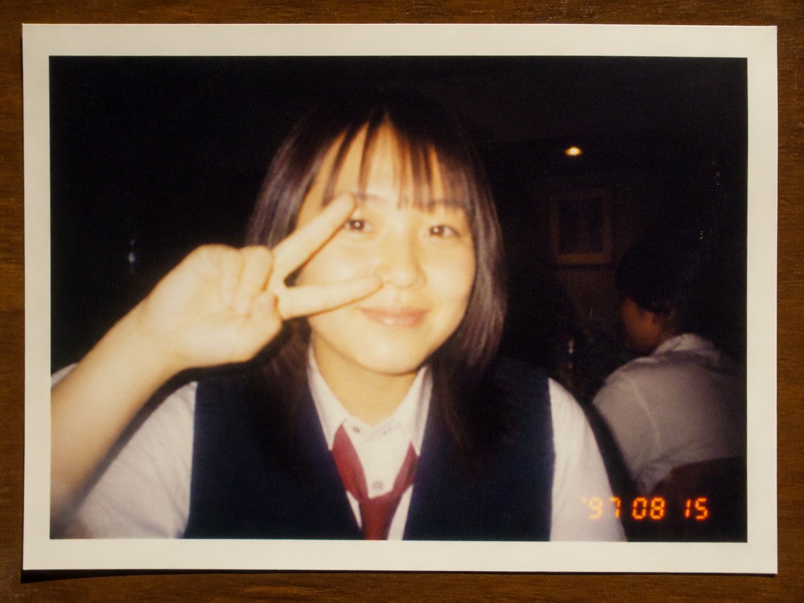 90s Disposable Camera Photo Simulation