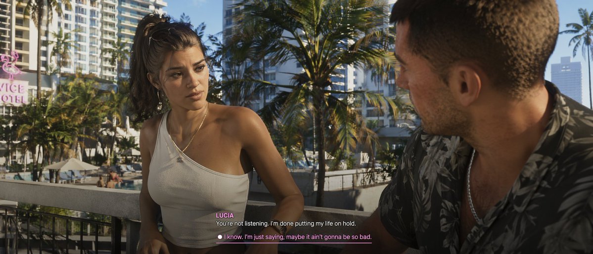 Cinematic Video Game Cutscene with Subtitles example
