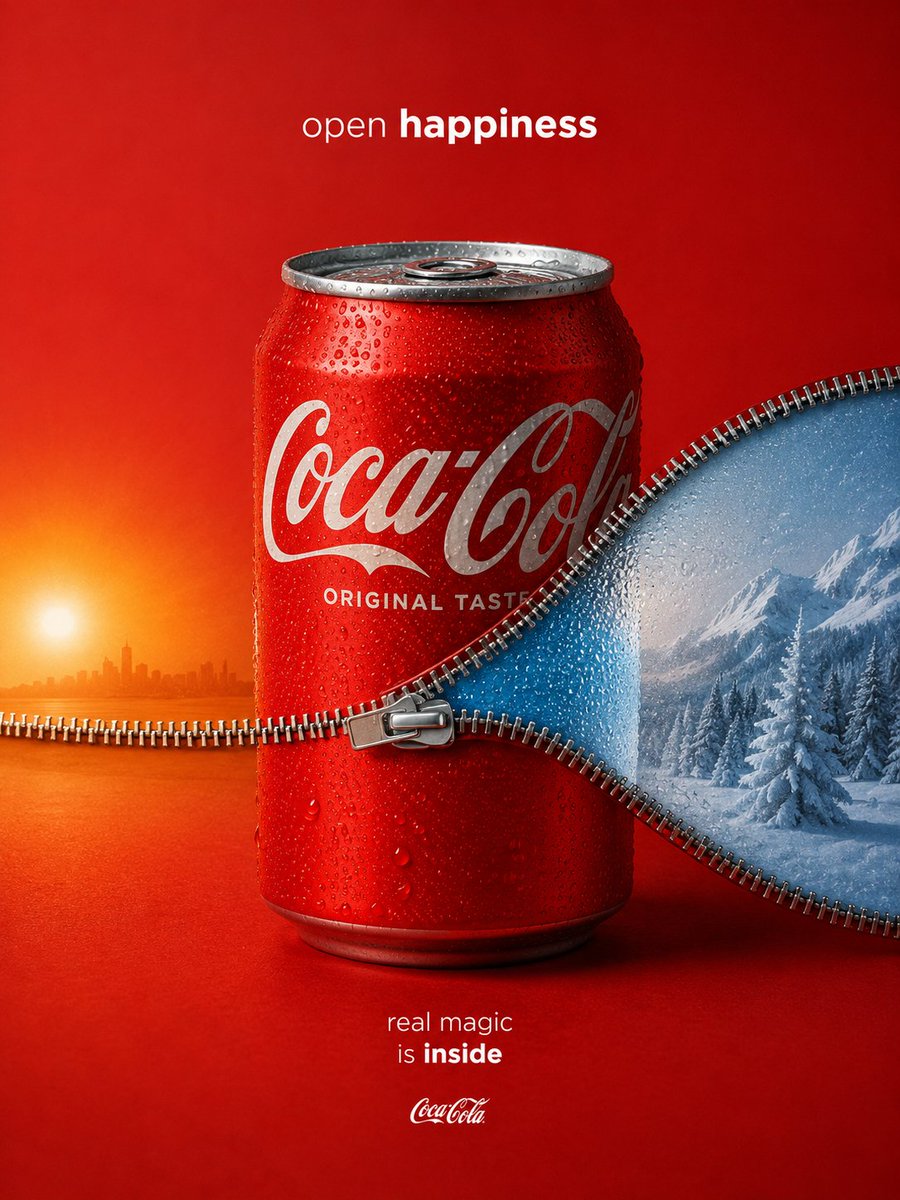 Coca-Cola Zipper Worlds Ad