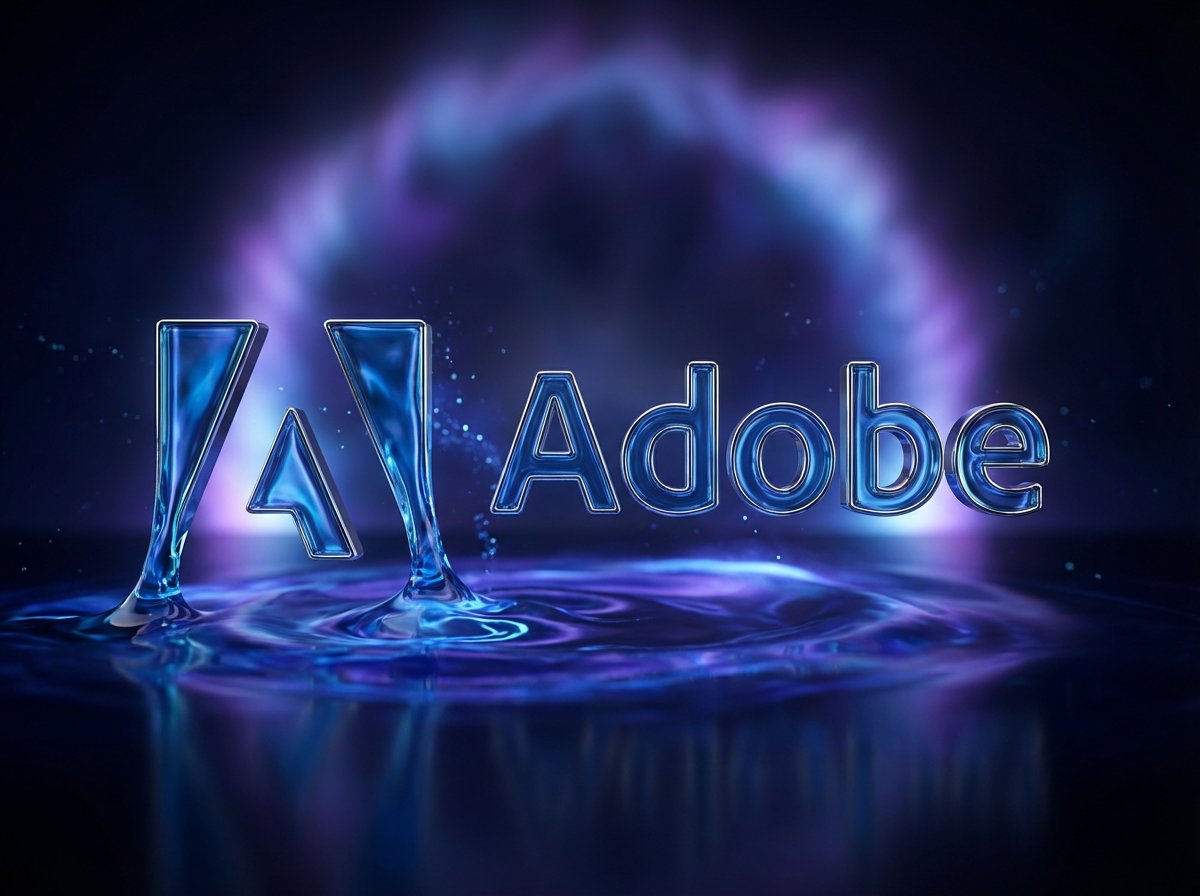 Cinematic 3D logo with auto-assigned texture example