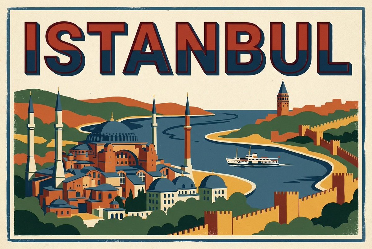 Magazine Cover Style Cityscape example