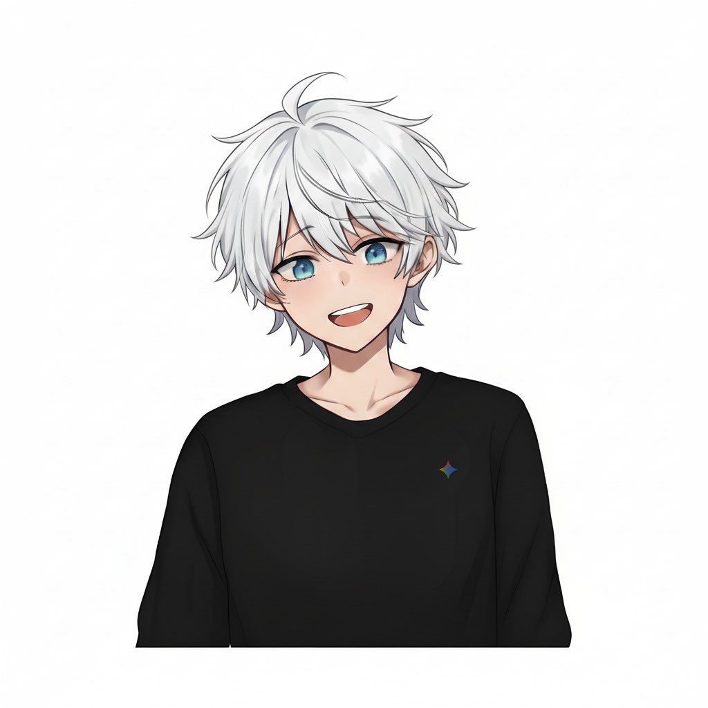 Chibi character LINE stickers set