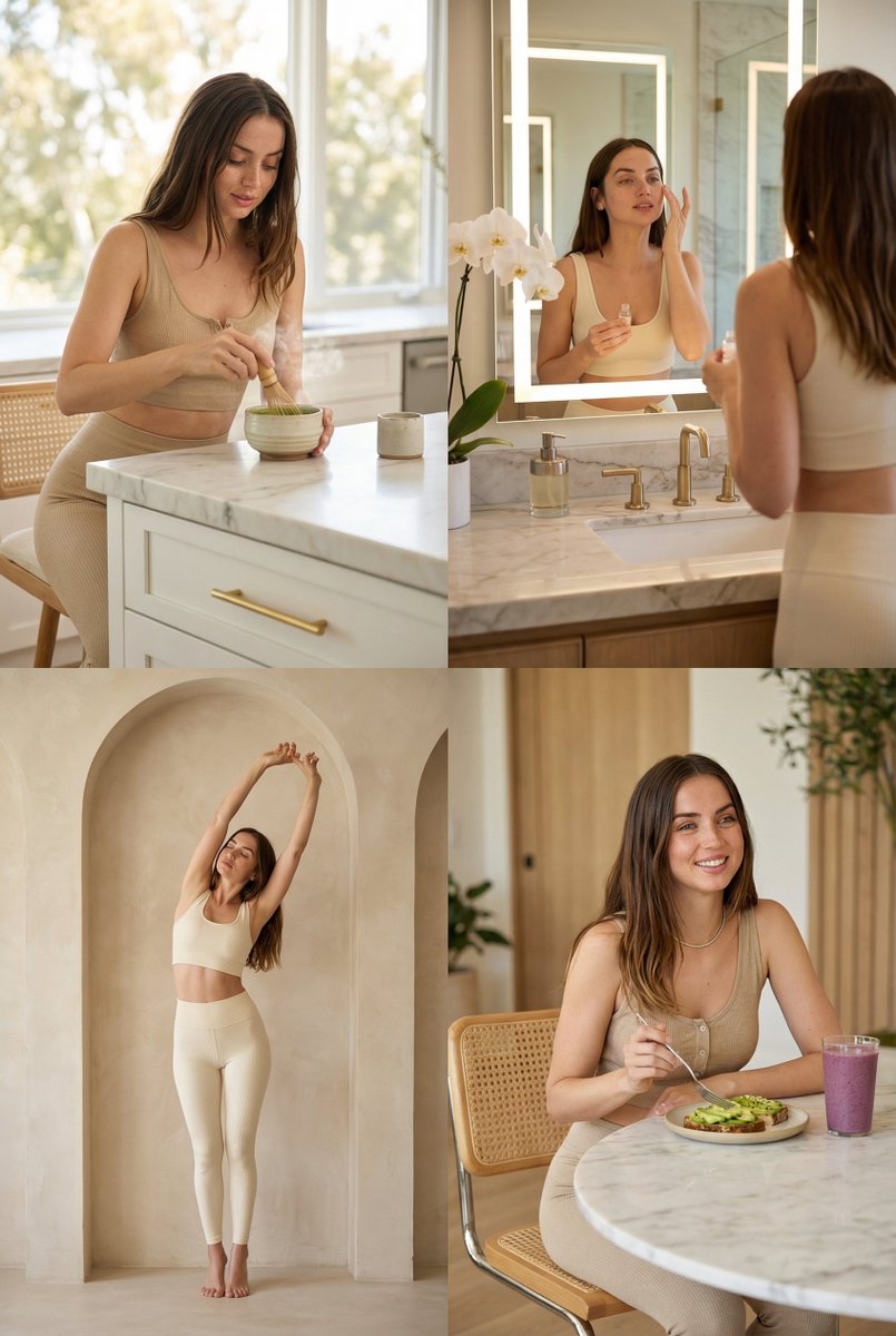 Luxury Wellness Lifestyle Vignettes