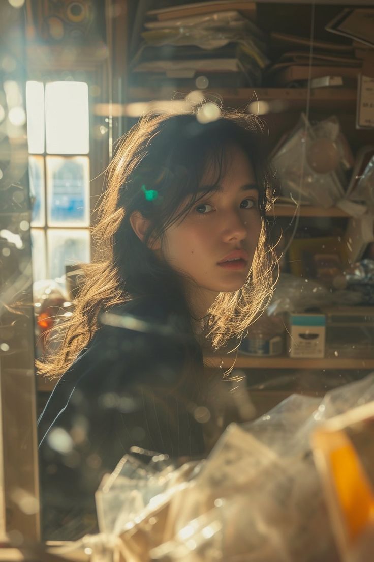 Cinematic Portrait with Backlighting and Clutter example
