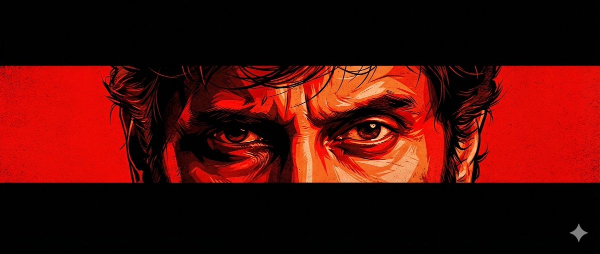 Cinematic Poster Close-up Eye Prompt (Graphic Novel Style) example