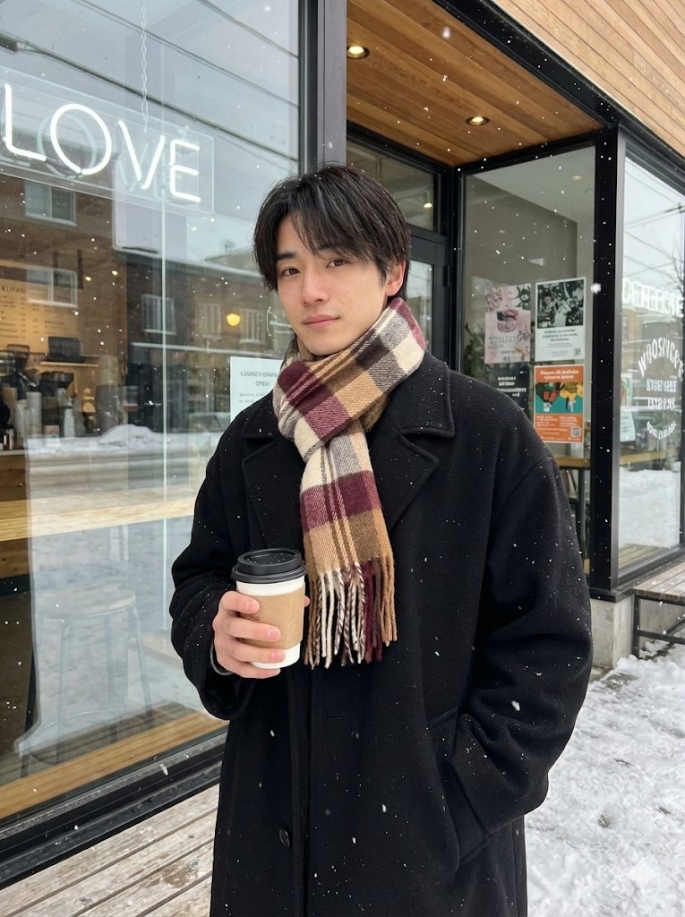 AI Profile Photo Generation Prompt (Angled Shot Modification) example