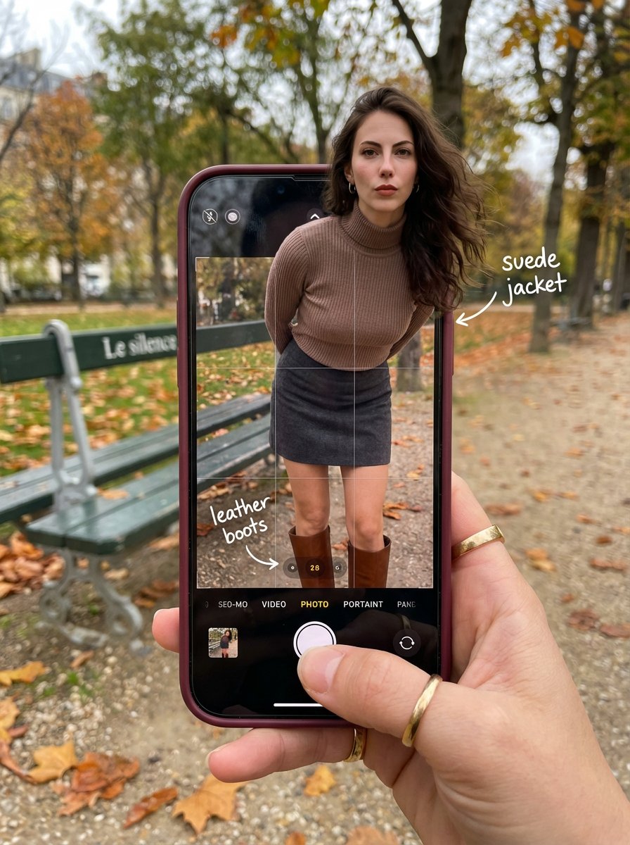 OOTD Breakdown Smartphone Pop-out Illusion